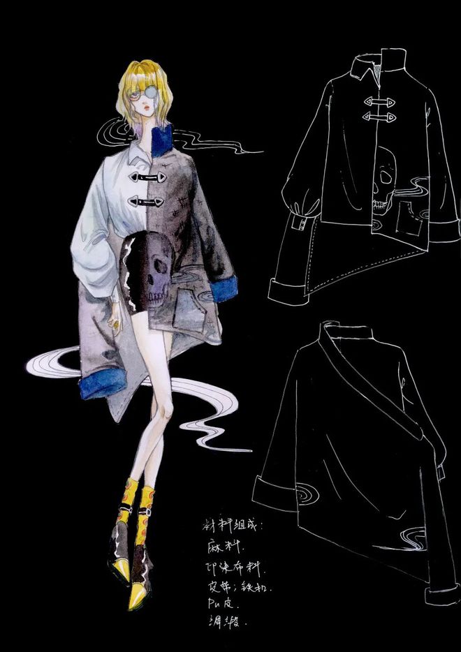 該看！服裝設計效果圖師生作品成果展 創意與技藝的交織盛宴
