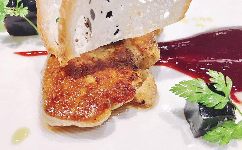 香煎鵝肝,西餐鵝肝