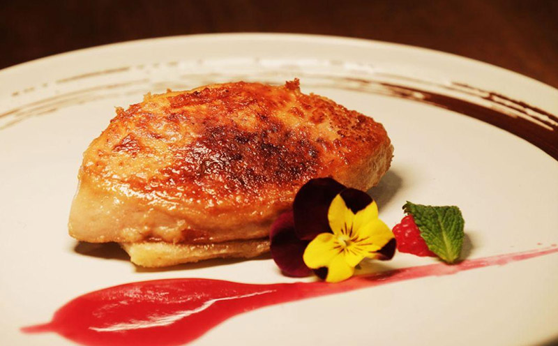 法國鵝肝,火焰鵝肝