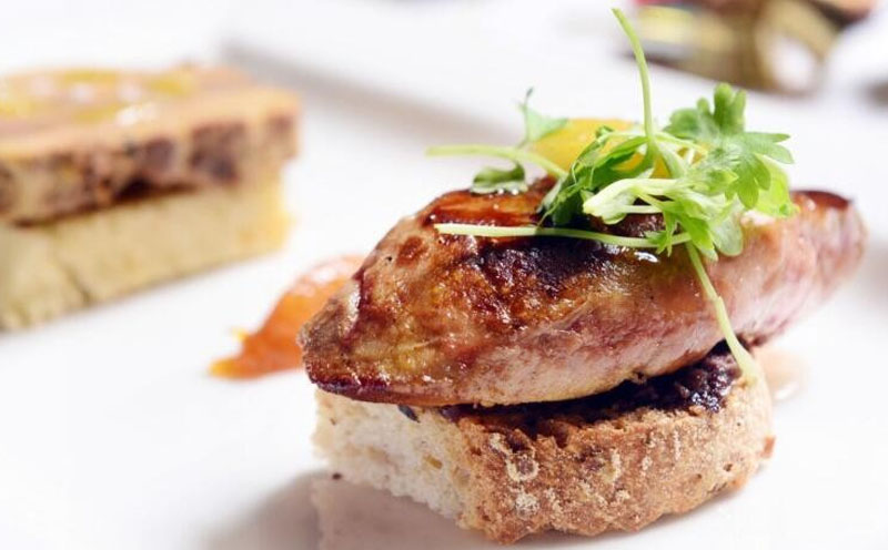 鵝肝切片,百盛千鮮,法國鵝肝